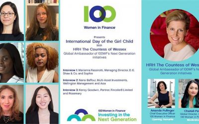 100 Women in Finance and HRH The Countess of Wessex celebrate the 25th Anniversary of The International Day of the Girl Child